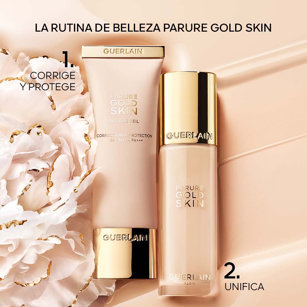 PARURE GOLD SKIN DOUBLE VEIL ( BASE DE MAQUILLAJE PERFECCIONADORA DE EFECTO REJUVENECEDOR)